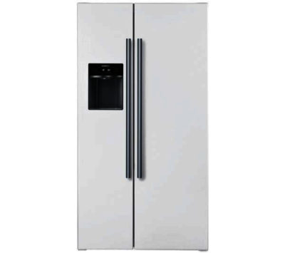 SIEMENS  iQ300 KA62DV00GB American-Style Fridge Freezer - White